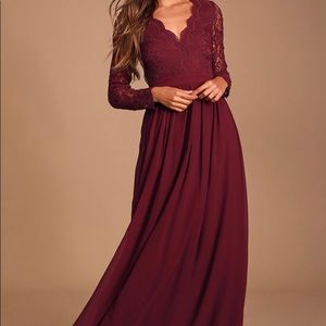 Awaken My Love Lulus Red Lace Dress